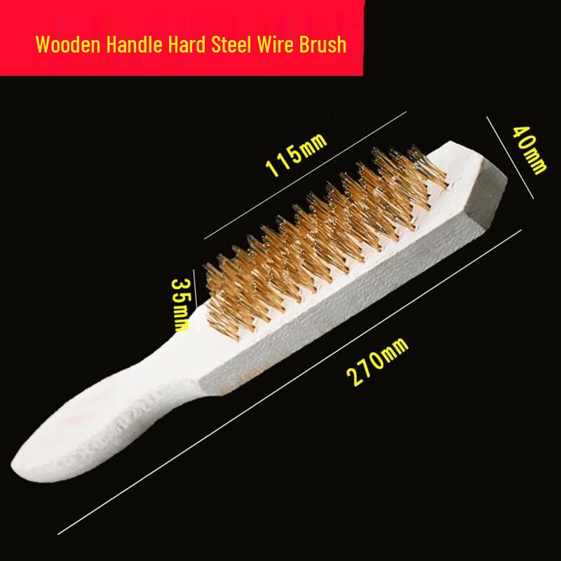 Steel Wire Brush for BBQ and Industrial Cleaning