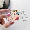 Case For Airpods 1 4 2 Pro2 3 Pro3 Pro Clear Earphone Cases Cover Cartoon Crayons Shinchan
