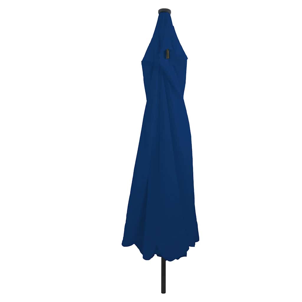 Garden Sun Umbrella Azure Blue 395 X 395 X 245 Cm Polyester