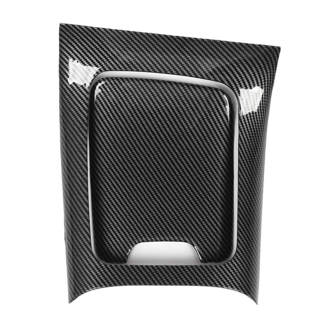 Armrest Box Panel Cover Carbon Fiber Style Center Console Gear Shift Panel Trim Replacement for Benz C‑Class W206 S206