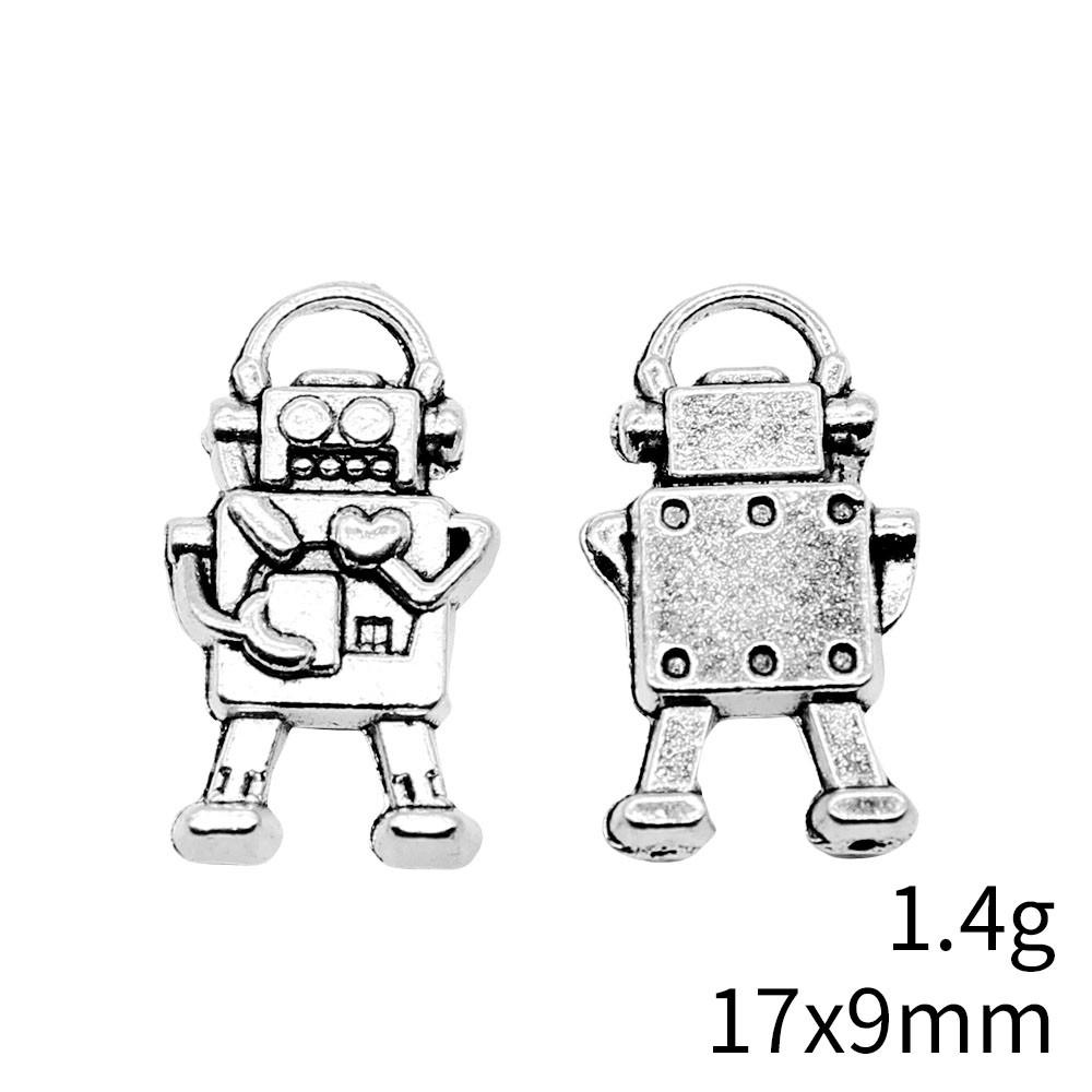 Gifts For Women Charms For Keychains Rainbow Galaxy Robot Charms Pendant Audience Car Pendant