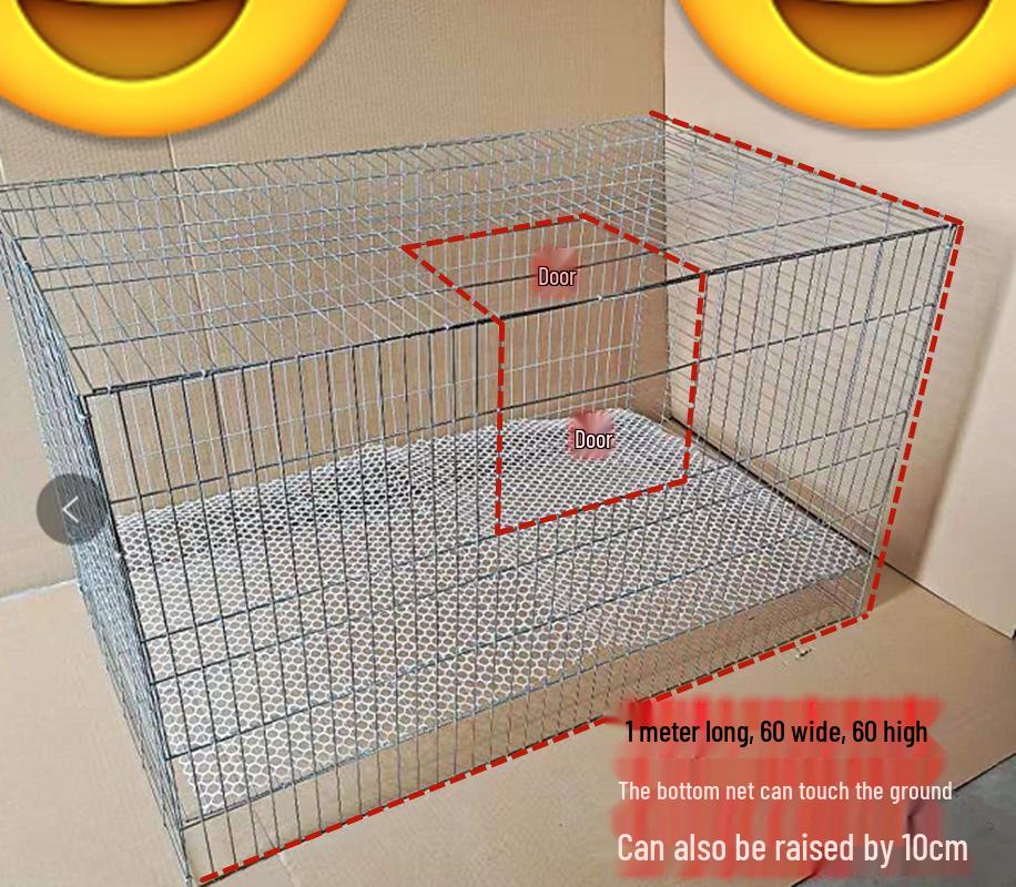 Large Outdoor/Indoor Cage for Rabbits, Chickens, and Pigeons - Model 862VxSFvH7