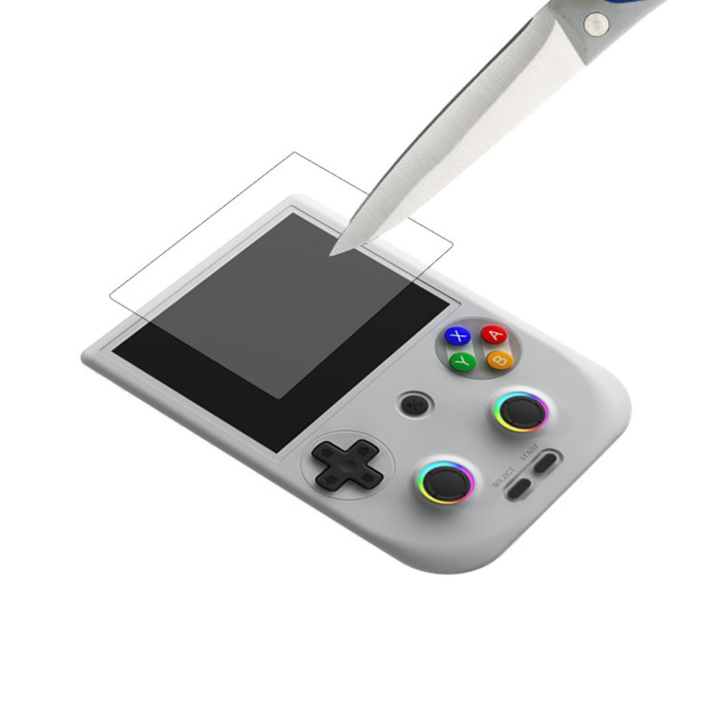 Easy Installation Screen Protector Film Scratchproof Full Screen Film for RG406V Game Console Tempered Glass Film