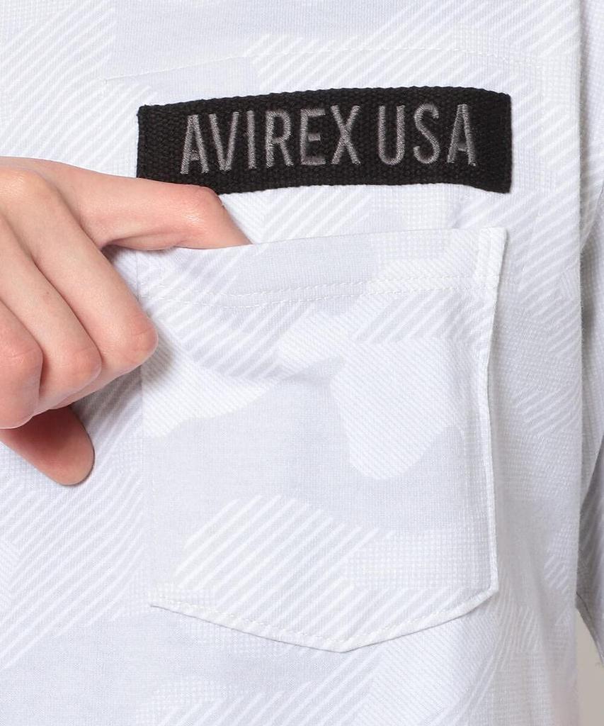 Avirex Men's SS Fatigue T-Shirt, Size S, 809 Black/Camo
