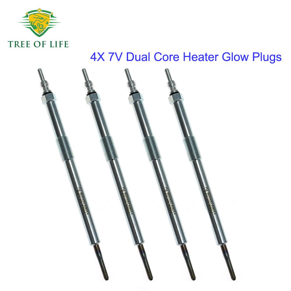 

4X 7V Glow Plugs For Renault Trafic II Laguna II III Espace IV Megane II Grand Scenic II Vel Satis 2.0 DCi 8200561251 7485133643 4PCS