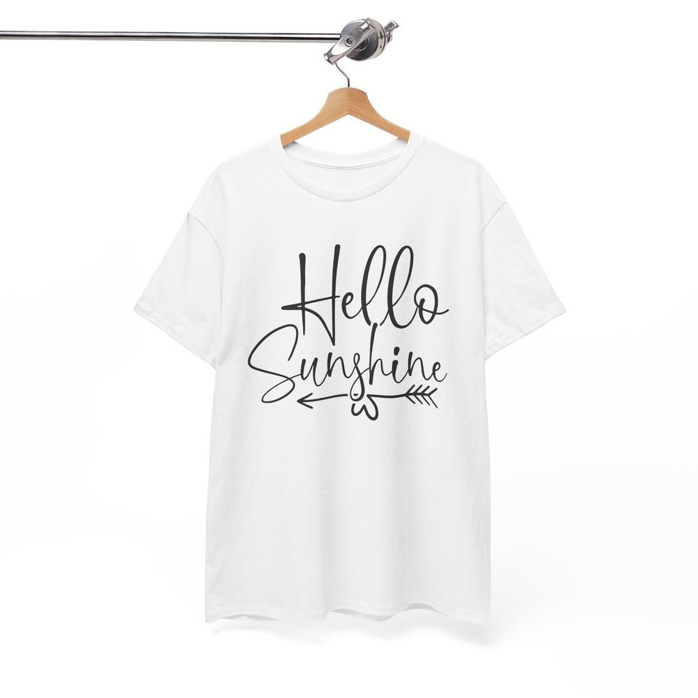 Refreshing Spring T-Shirt | Warm Weather Hello Sunshine Shirt
