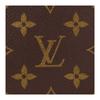 Louis Vuitton Dopp Kit Monogram Canvas With Leather Trim Toiletry Bag Women Toiletry Bag Brown M83112