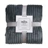 Skin-Friendly Warm Blanket Warm Conditioning Quilt New Plush Striped Blankets  Home Office