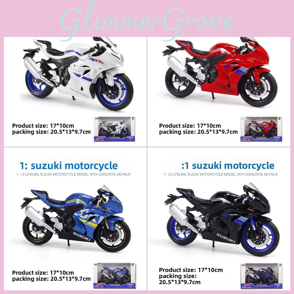 Alloy Motorcycle Model With Inertia Control For Kids Collection