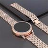 Pulseira de Diamante para Samsung Galaxy Watch 7/FE/6/5/pro/4/Classic/3/active 2 Pulseira de Metal Huawei GT/2/3 pro 6 5 4 20mm 22mm pulseira