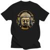 Dj Buddha Sluchátka Hudební Klub Pánské Tričko Techno Hip Hop Tričko Ležérní Streetwear Pánské Tričko Rock Unisex Tričko Móda