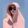 Outside Enthusiasts Ponytail Hat with Neck and Shoulder Cover Hat Teen Visor Hat