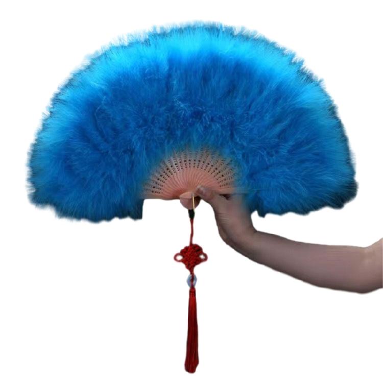 Fashionable Womens’ Feather Fan TrendyDesigns 1920s Vintage Fans Various Color