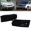 Front Bumper Lower Grille Replacement for VW Golf 5 MK5 2004-2009,ABS Black Car Exterior Fog Light Vent Cover Trim