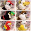 Plush Animal Parrot Plush Pendant Simulation Standing Shoulder Animals  Birthday Gifts