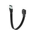 Mini USB Female To Type C Micro B Mini USB Male Adapter Mini T Type Female To Data Cable Charging Adapter 10CM 20CM 50CM 1M
