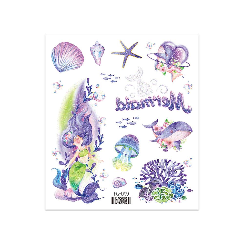 

Временные татуировки с блестящими бабочками, наклейки на лицо для музыкального фестиваля, вечеринки, макияж принцессы 105*120mm