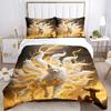 3pcs Mythical Fox Duvet Cover Set, Cover For Bedroom Guest Room (1 Duvet Cover + 2 Pillowcase, Without Quilt),  yy250922218