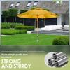 Avec Crochet Suspendu Base de Parasol de Camping 4 Clous Base Métallique pour Sol Courtyard
