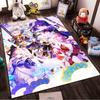 "Anime Character Group Pattern Carpet with Vibrant Fantasy Design" Suitable for use as an anti-slip for living room bedroom sofas