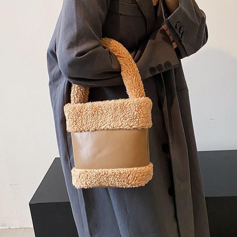 Chic Minimalist Women s Handbag With Plush Texture
