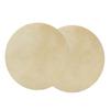 2pcs Drum Head Sheepskin Consistent Clear Sound for African Bongo Drum (12.2in)