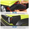 Car Front Rear Fender Side Guard Angle Decoration Anti-scratch Cover Trim for Suzuki Jimny 2019-2023 Carbon Fiber Priend Car Accessories