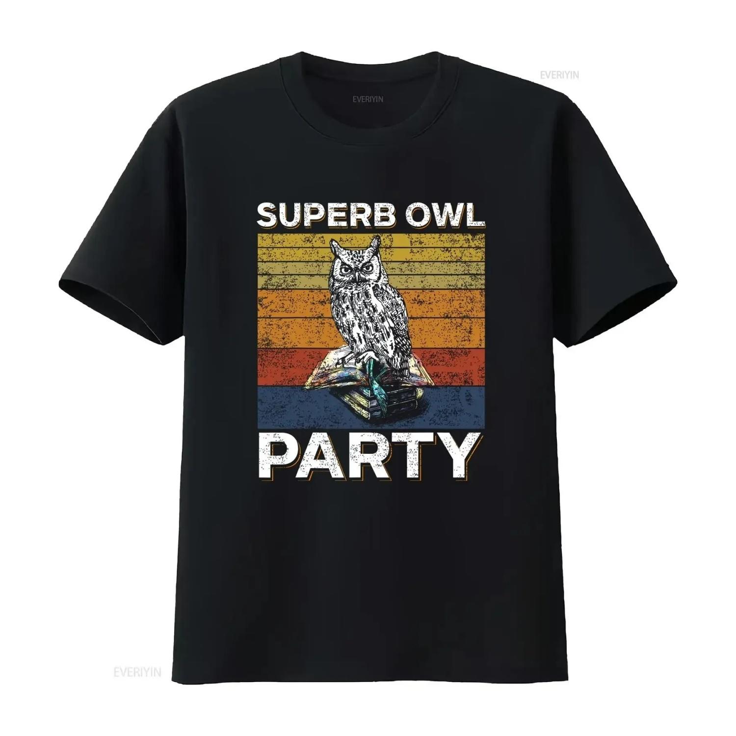 

Superb Owl Party What We Do In The Shadows Lover Vintage T Shirt vintage Washed streetwear Stretched Comfortable Breathable S чёрный
