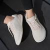 Atmungsaktive breite Zehenpartie Barfuß-Freizeitschuhe für Herren - Große Größe, Ganzjahres-Wanderschuhe