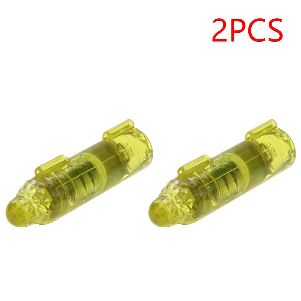 1-5 STÜCKE LED Anlockendes Fischlicht Längliche Form Angelköderlicht Unterwasserangeln Tintenfischangeln Köder Leuchtende Köder Werkzeuge