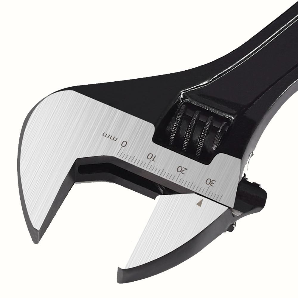 6/8/10inch Adjustable Spanners Measuring Wrenches Hole-opening Spanners Household Workshop Multifunction Hand Repair Tools