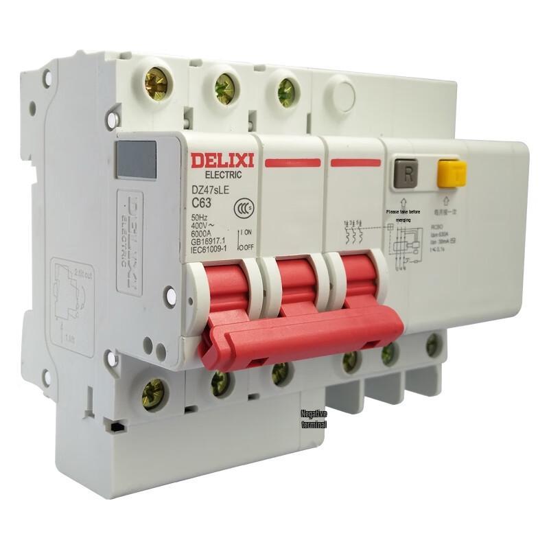 DELIXI Electric Miniature Residual Current Circuit Breaker DZ47sLE