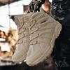 Combat Boots Desert Land Boots Outdoor Recreational Hiking Shoes Sports Mountain Camping Hiking Non-slip Large Size Military Boots