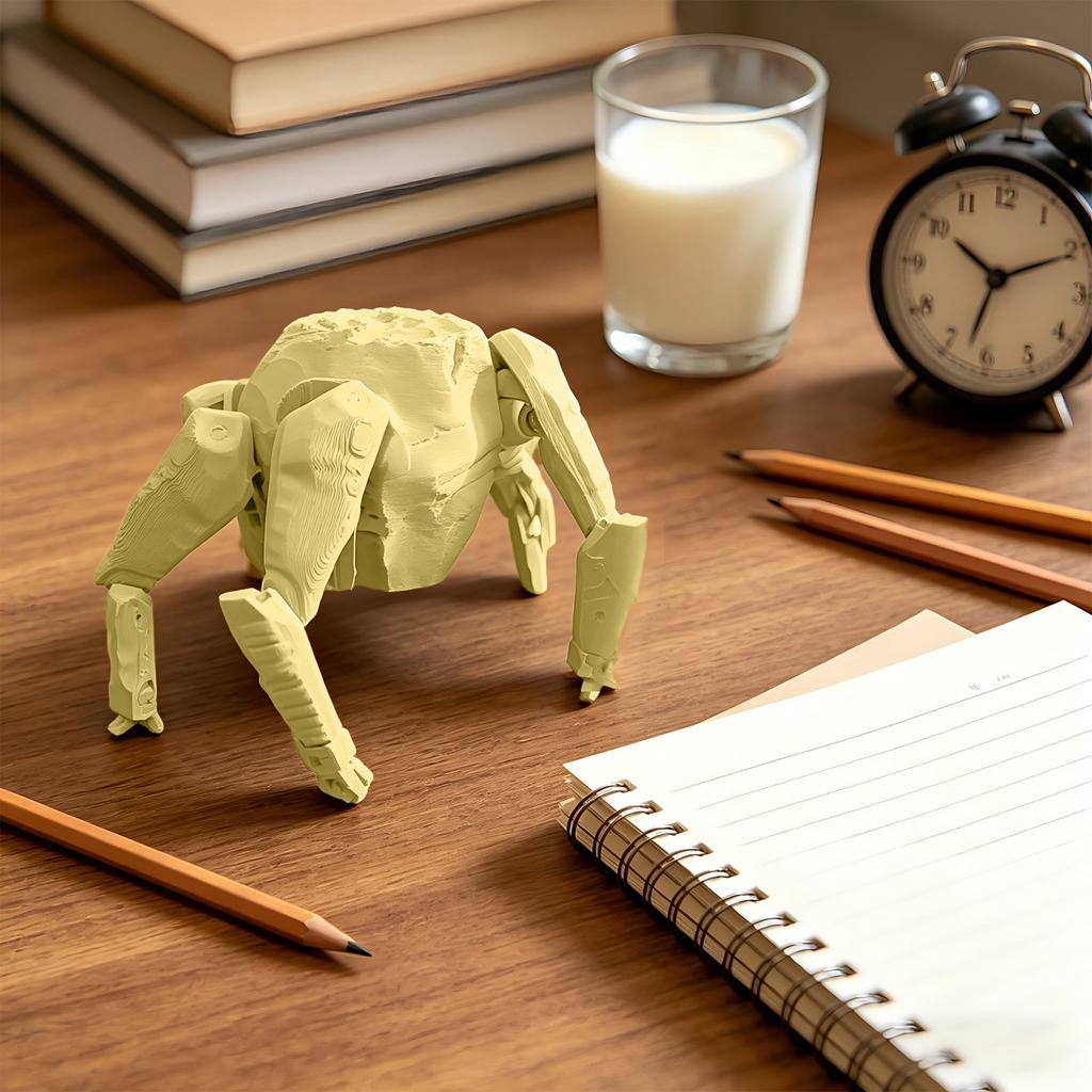 3D Printed Movable Toy Figures, Indoor Decorative Ornaments