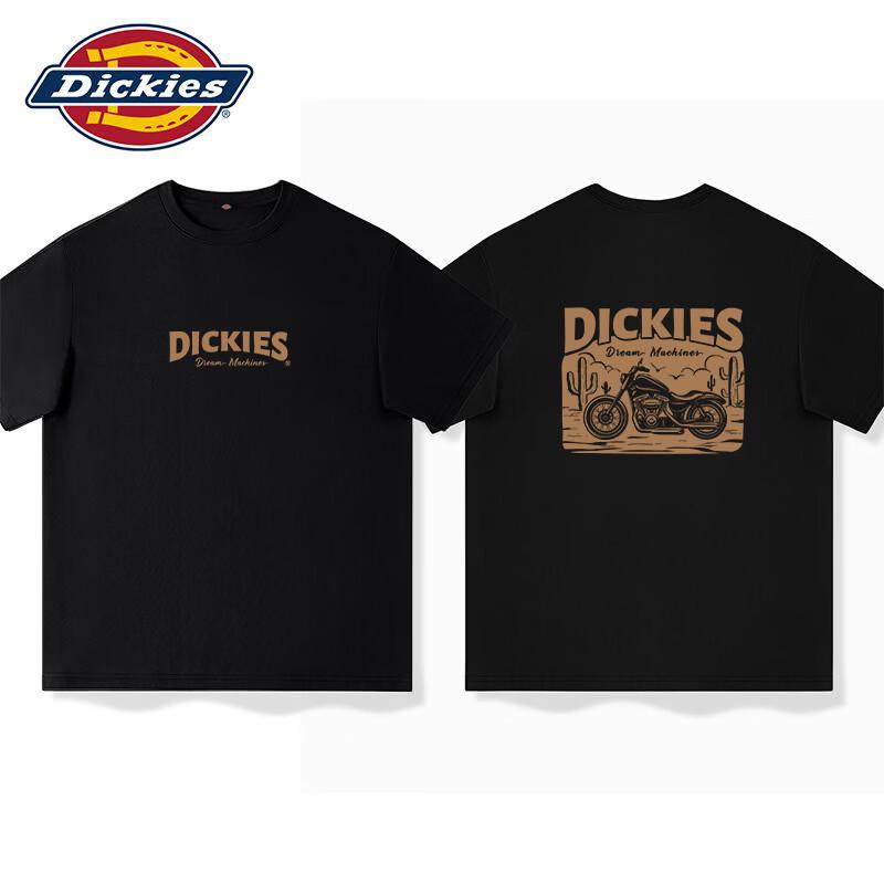 Dickies Men's Loose Fit Pure Cotton Short Sleeve T-Shirt