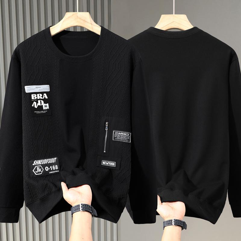 Plus Size 5XL-11XL Fashion Autumn Oversize Sports Sweatshirt for Men Clothes Thick Warm Long Sleeve Tops Casual Men's Pullovers