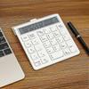 Numeric Keypad 4.0 Bluetooth Keyboard With Display Calculator Function 2 In 1 Number Pad And Calculator Black