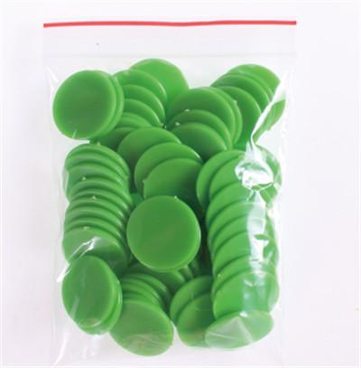 100Pcslot 25Mm Plastic Poker Chips Casino Bingo Markers Token Fun Family Club Board Games Toy Creative Gift 9 Colours