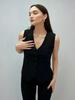 European & American V-Neck Sleeveless Cardigan Vest for Women - 2025 Summer Collection