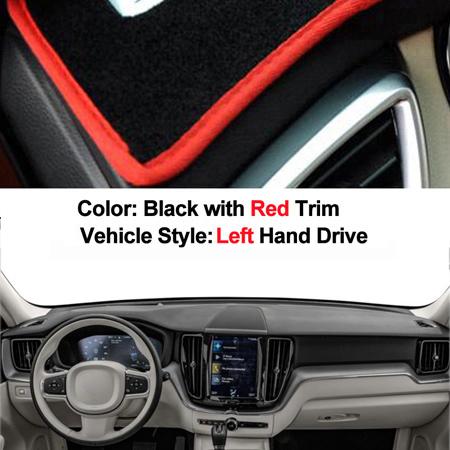 

Car Dashboard Cover Dash Mat Carpet Cape For Volvo XC60 2018 2019 2020 LHD RHD 2 Layers Auto Sunshade Anti-sun Protector