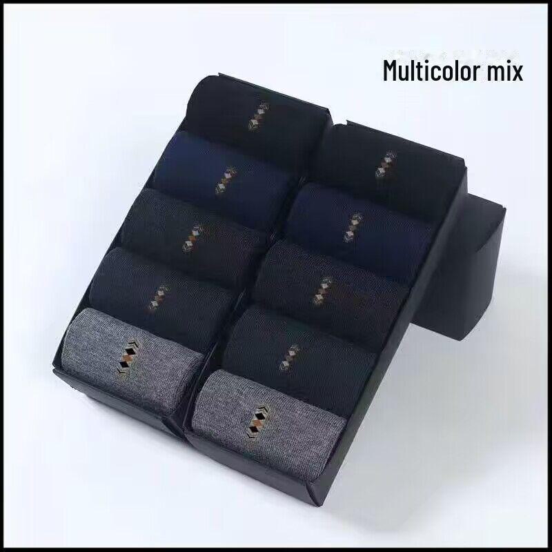 

Чоловічі довгі товсті теплі шкарпетки на осінь/зиму - висока халява, міцні, дезодоруючі, ідеальні для тат середнього та похилого віку. One size