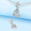 New Copper Original Christmas Series Snowflake Charms Heart Star Beads For Women Diy Fine Jewelry Party Gifts Making