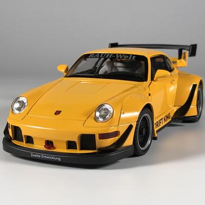 1:22 Porsche RWB 993 Targa 911 Supercar Metalowy Odlew Diecast Model Samochodu Dekoracja Domu i Kolekcjonerska Ozdoby do Prezentacji Hobby Zabawka