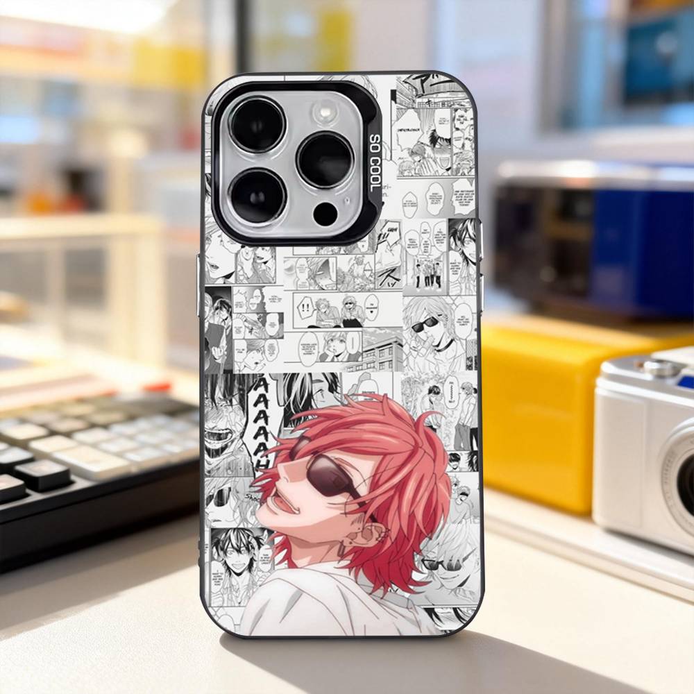 

Чехол для телефона Ayato Yuri-i Yarichin Club для iPhone 17,16,15,14,13,12,11,Pro,XS,Max,Plus,Mini,SE4,E Черный Матовый Ударопрочный Чехол iPhone13PRO