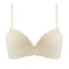 Thin female pure desire one piece seamless display big girl no steel ring sexy bra cover thickened