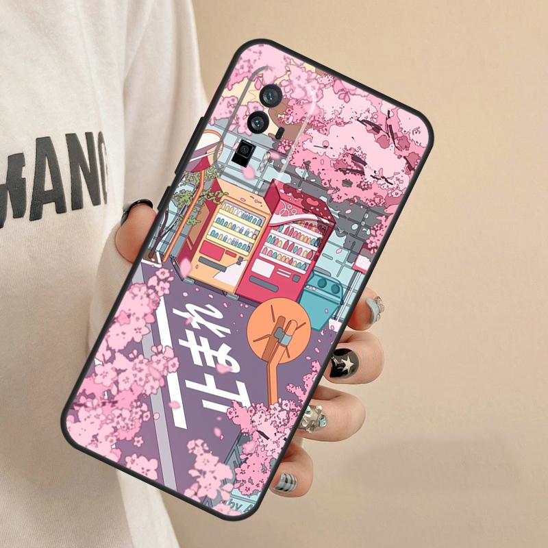 Cherry Blossom Case For Xiaomi 15 14 Ultra 13T 14T 15T Pro 17 Pro Max POCO F8 F7 F5 F6 X3 X5 X6 X7 Pro Cover