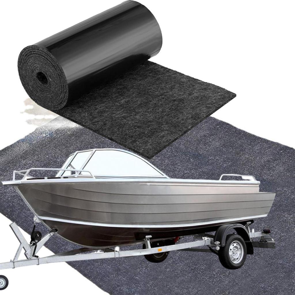 Marine Bunk Carpet Boat Trailer Mat Parts Cover Decorative PVC Accessories Double Layer