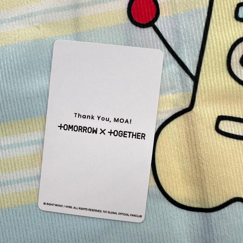 [USED] TXT Beomgyu FC Benefits New Membership Fan Club Friend Referral Trading Card