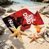 Custom Name Personalized The Evil Dead Print Beach Towel, for Trip Camping Beach Party Home Decor, Birthday Gift for Family & Friends