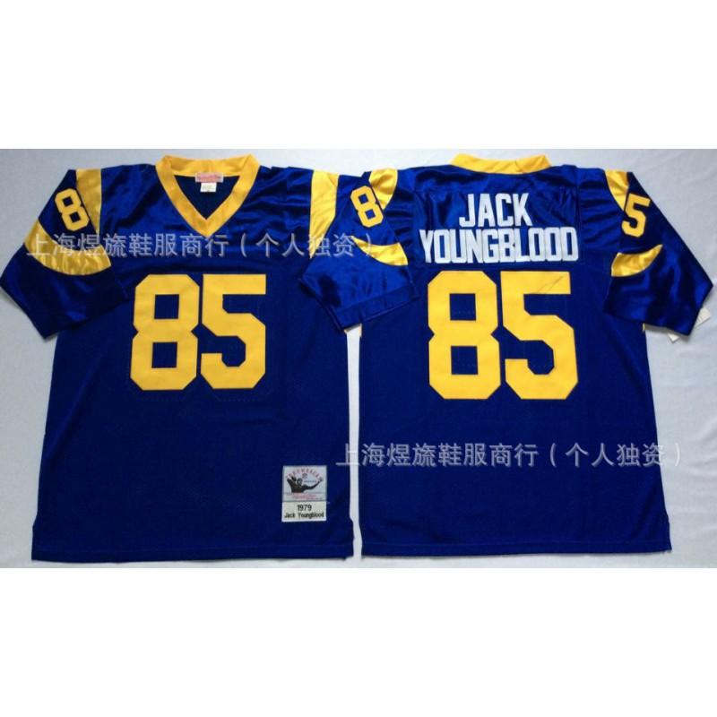 St. Louis Rams Vintage Football Jersey Mitchell Ness Embroidered NFL Style Team Apparel Men